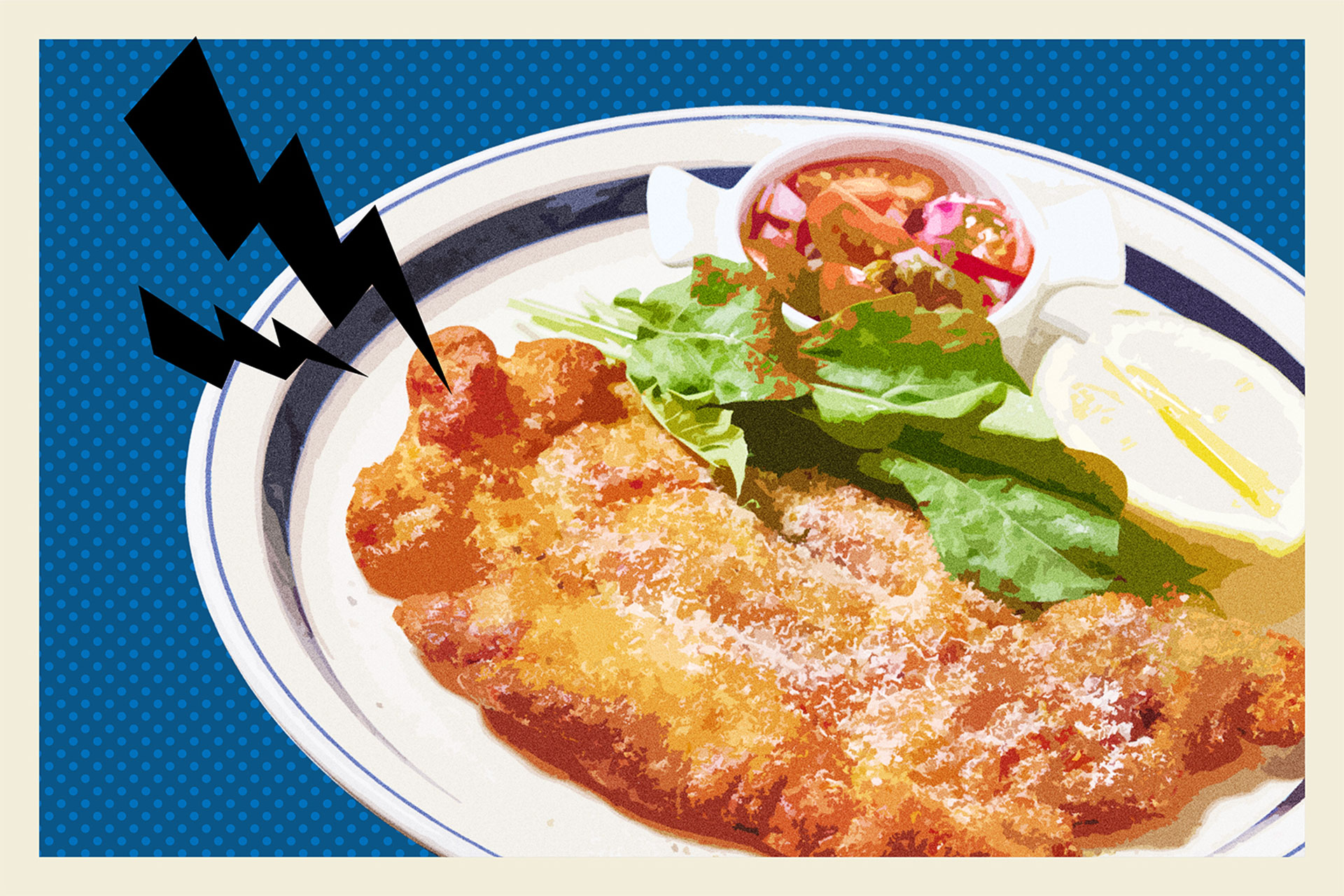 ミラノ風カツレツ
